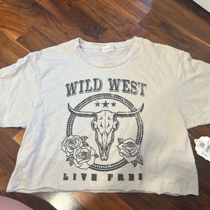 Wild West live free shirt